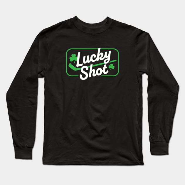 Lucky Shot Long Sleeve T-Shirt by NickImagined